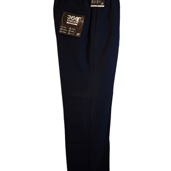 JF j ferrar 360 Stretch Washable Tuxedo Pants with a Causal Drawstring Waist NEW - Picture 2 of 12